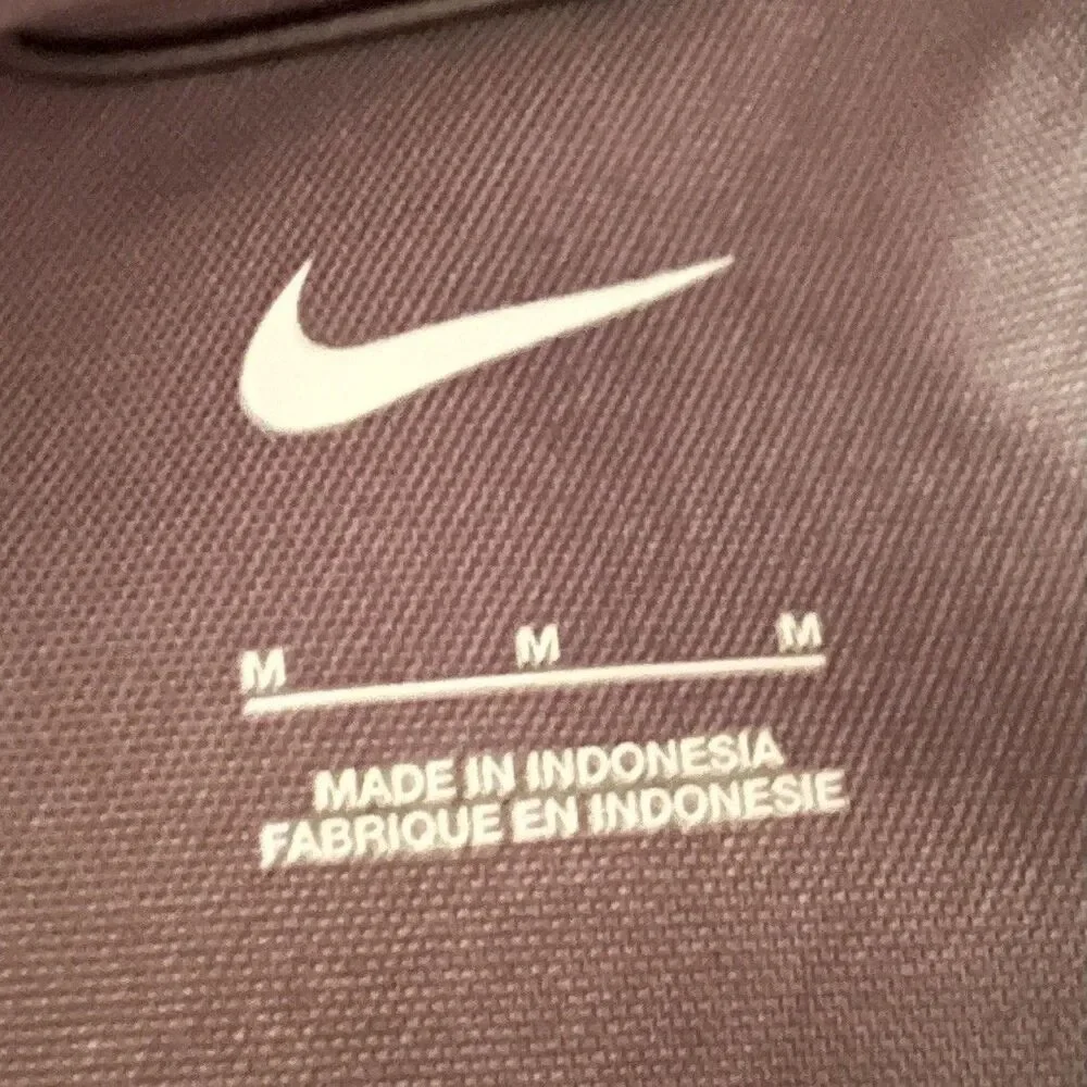 Nike Stock Men’s Size M Anthracite Dark Grey 550 Down Hooded Parka Jacket